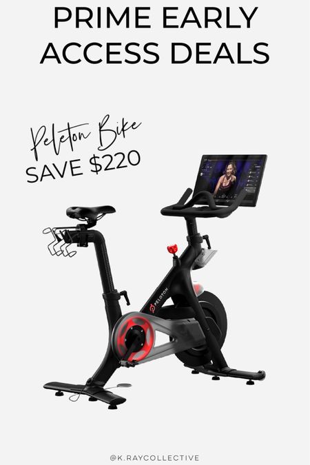 The peloton bike is currently part of the prime early access deals save $220 if you purchase by end of day tomorrow. This is a great deal I would jump on it.  Tons of peloton accessories are on sale too from cycling shoes to sweat towels made for the peloton and comfort bike seats as well.

#PrimeEarlyAccess #GiftsForMom #Peloton #GiftsForHer #GiftsForHim￼

#LTKsalealert #LTKfit #LTKHoliday
