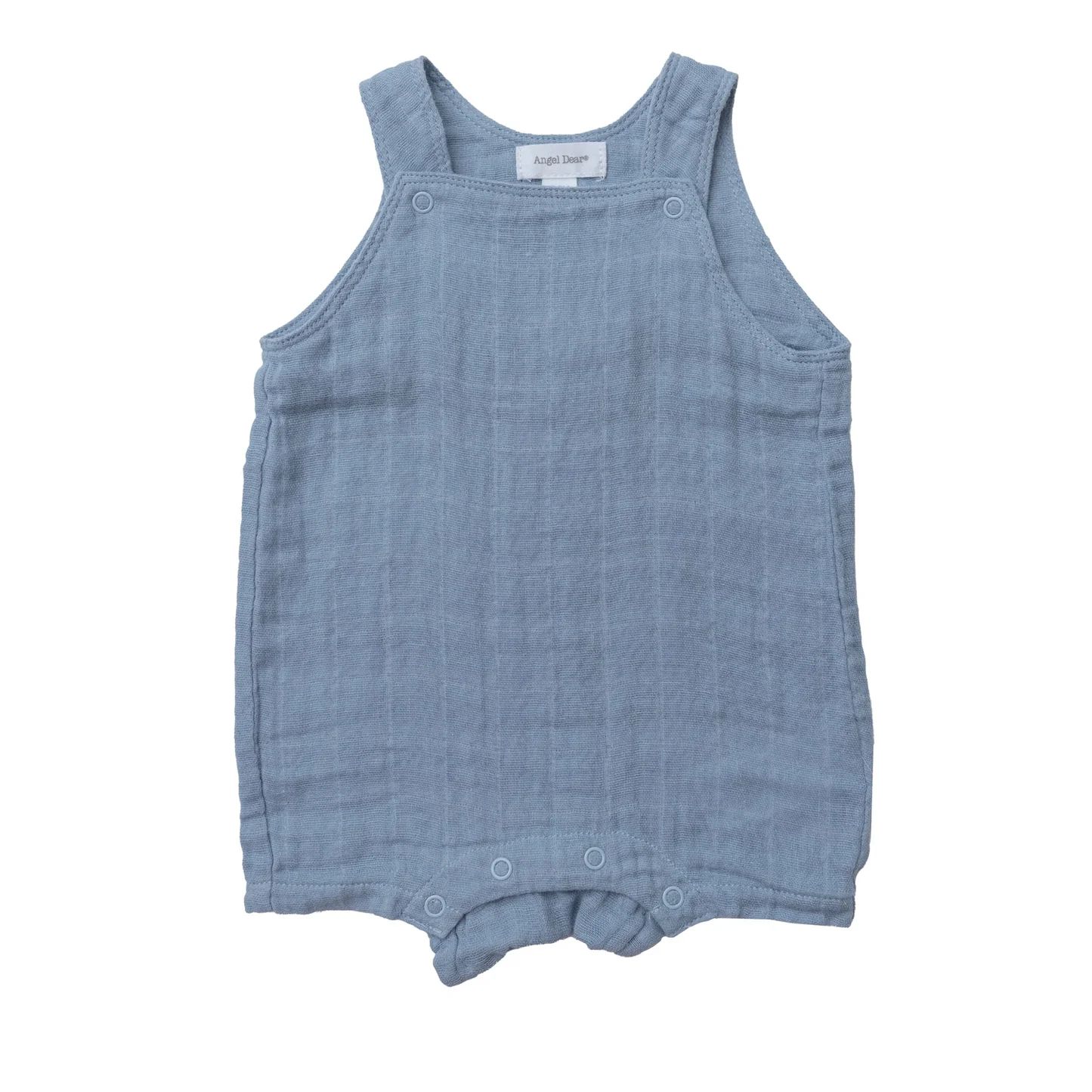 Muslin Overall Shortie, Ocean | SpearmintLOVE