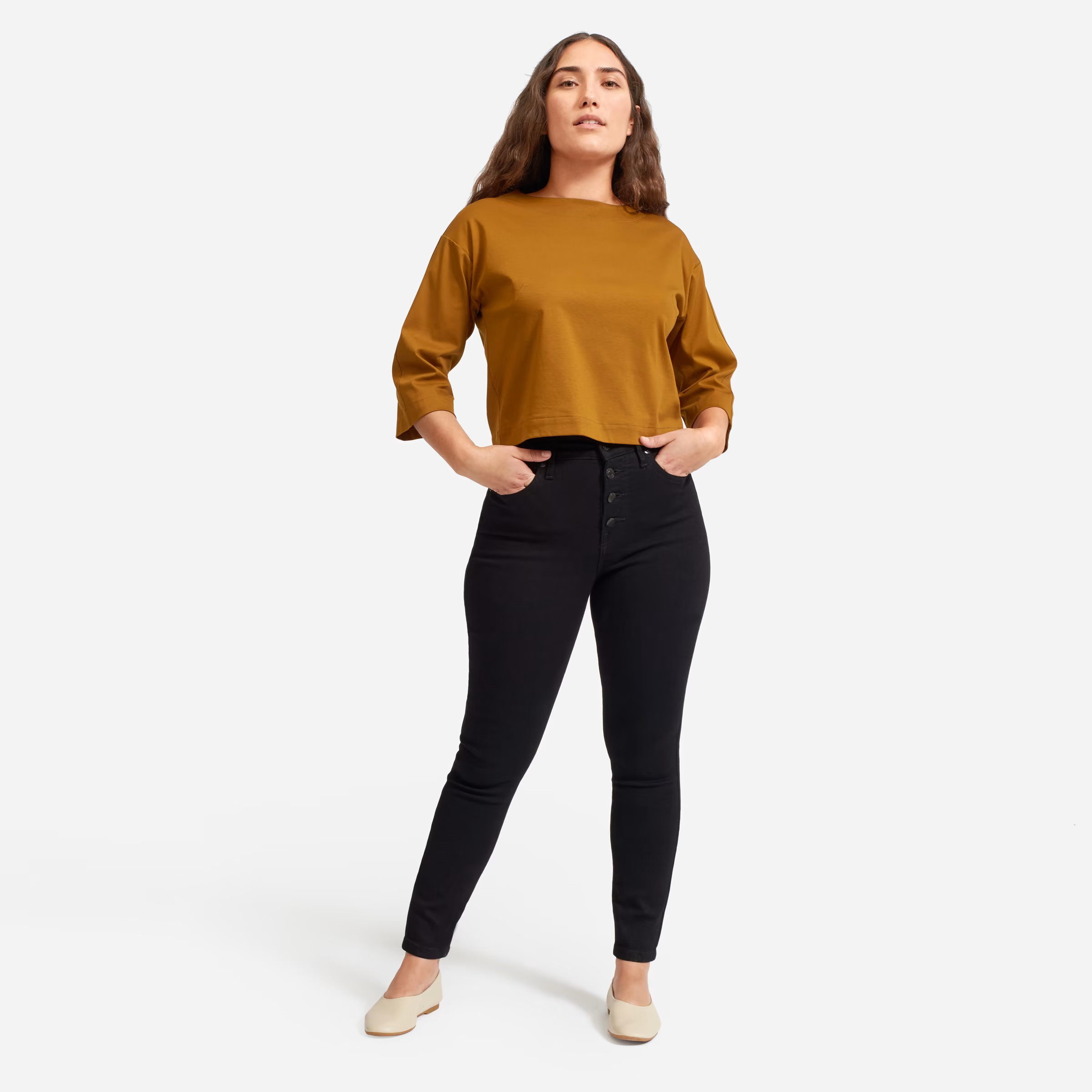 Authentic Stretch High-Rise Skinny Button Fly | Everlane