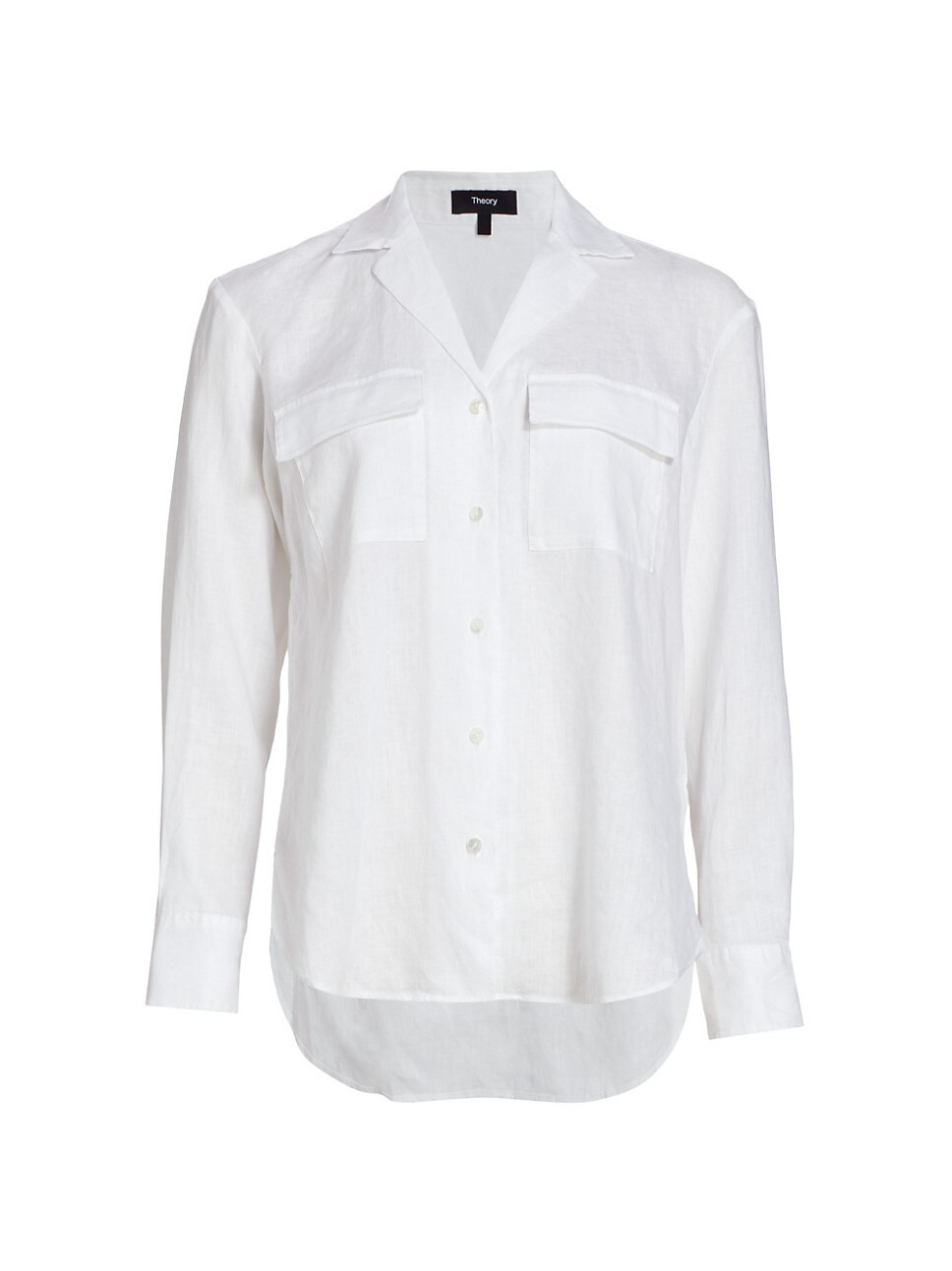 Linen Utility Shirt | Saks Fifth Avenue