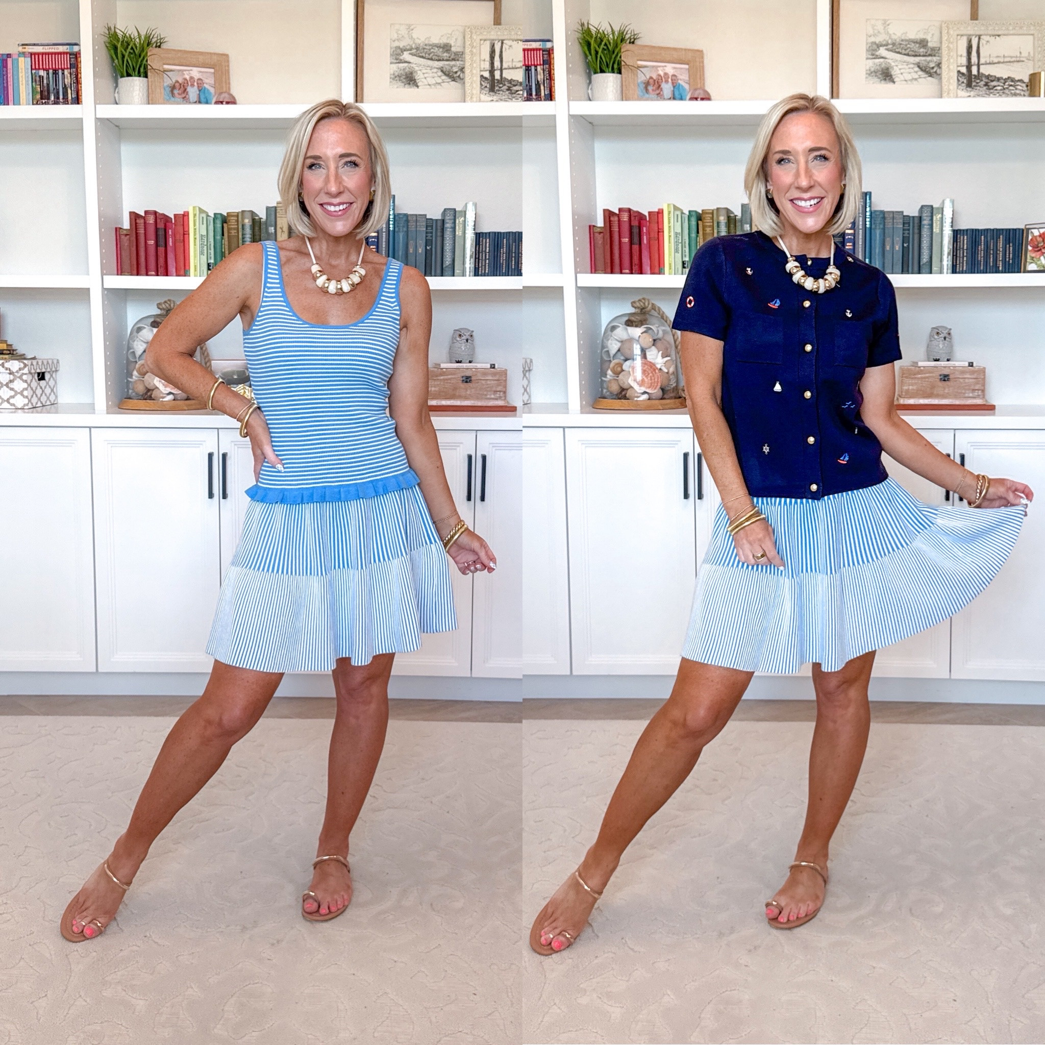 Walmart - brand new arrivals 1. Ribbed Stitch Tiered Mini Skirt - size XS. $24. 2. Ruffle Hem Knit Tank Top - size XS. $18. 3. Embroidered Cardigan w/ Short Sleeves - size XS. $28. 

#LTKSeasonal#LTKOver40
 

 

#LTKgrwm