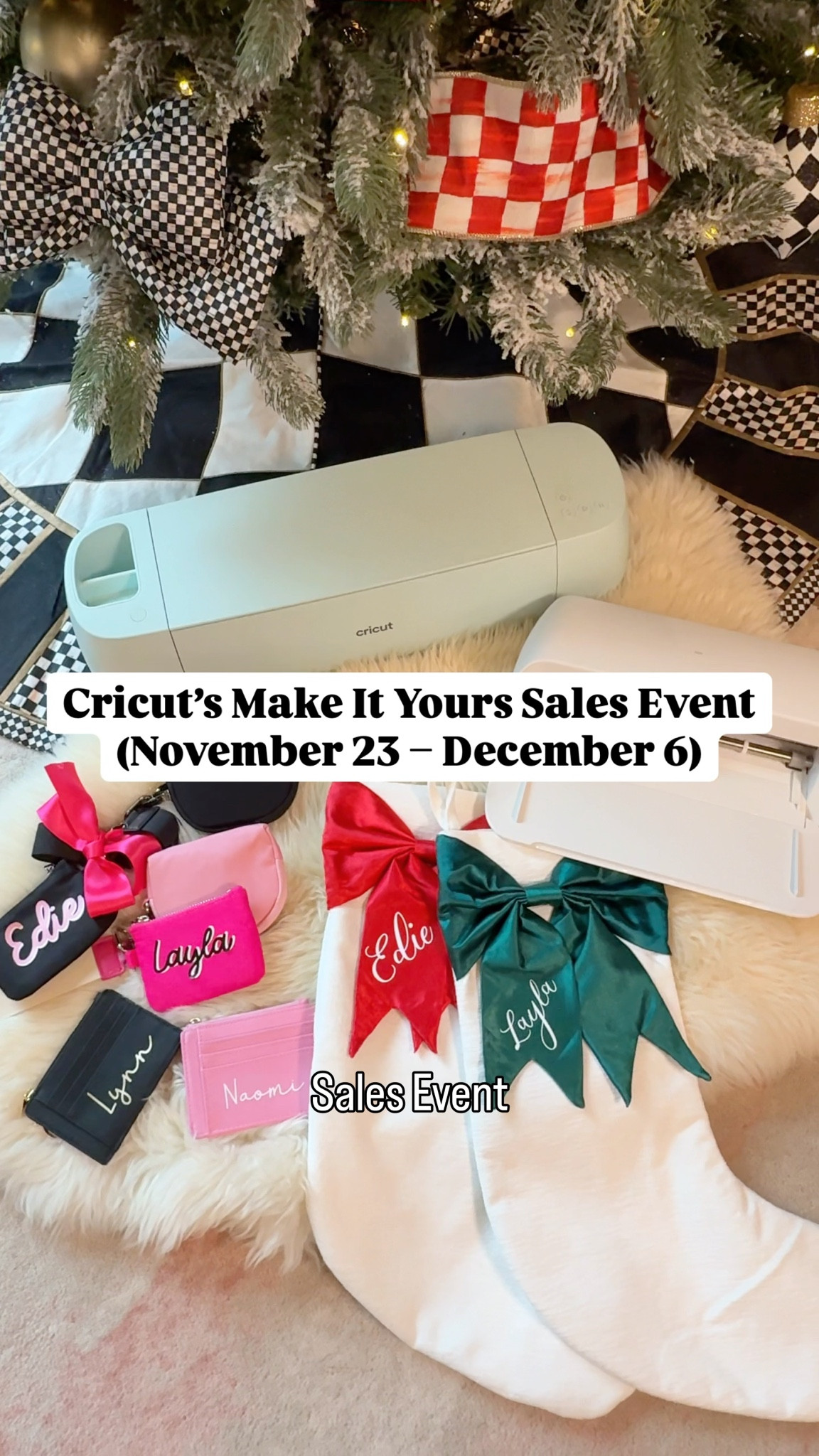 I love using my @cricut to gift personalized items this season to friends! #ad Right now Cricut is having their biggest sale of the year! The Make It Yours Sales event is now until December 6th! You’ll find savings on cutting machines, materials and all the essentials!

The Cricut Explore 3 and Cricut Joy Xtra are my favorite crafting tools. I’ve created all these fun gifts and everyone just loves them! With Cricut Design Space, you don’t need any special design skills, it’s so easy even for beginners. You’ll love adding those personalized touches to everything!

#LTKGiftGuide #LTKCyberWeek #LTKHoliday