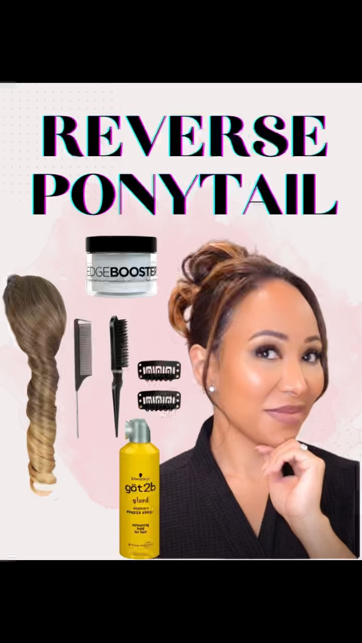 Reverse Ponytail 💕 

#HairTutorial #WavyHair #Wigtutorial #ClawClip #ReversePonytail #PonytailHairstyle #BlackGirlHairstyles #HairProducts #BeautyProducts #GRWM #HowToHairStyles #CuteWinterHairstyles #HolidayBeauty #HolidayHairstyles 

#LTKbeauty #LTKstyletip #LTKVideo