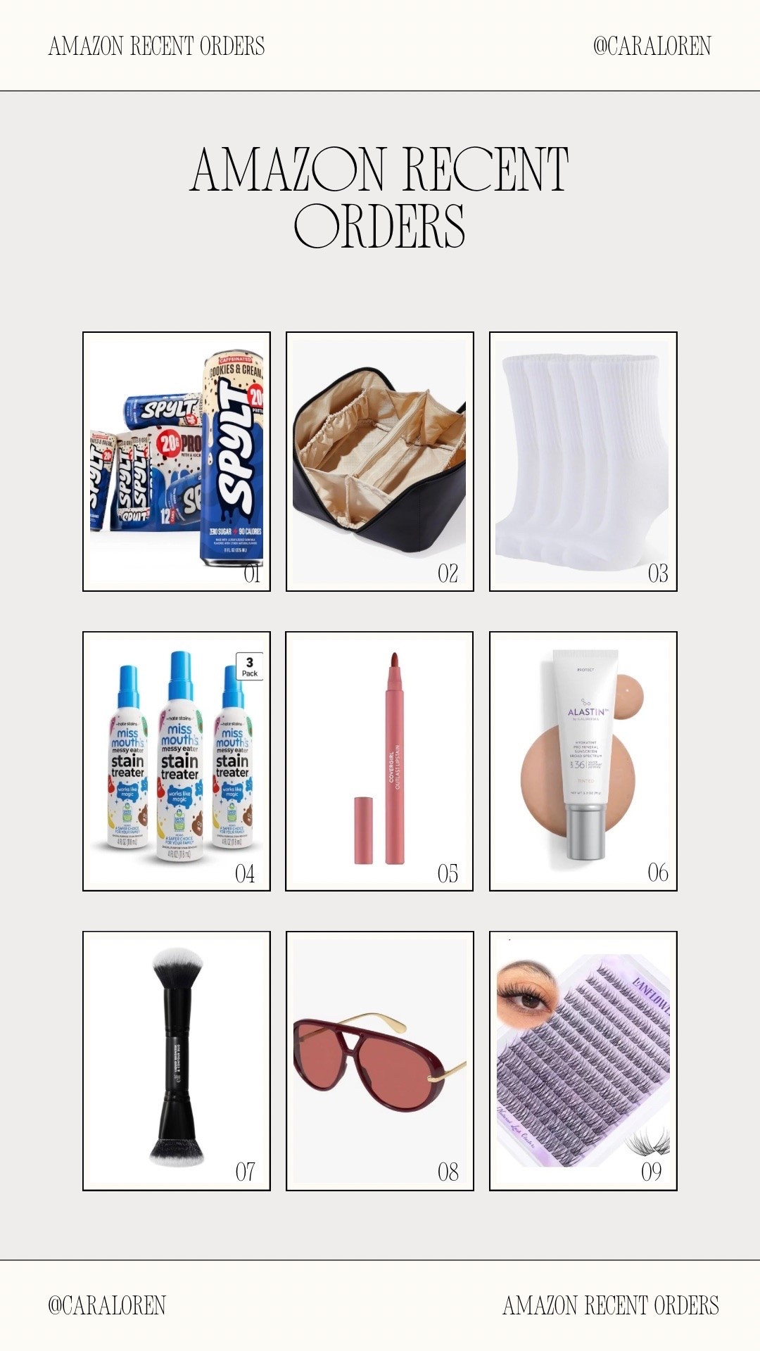 Amazon recent orders 🫶🏻

#LTKBeauty #LTKTravel #LTKHome