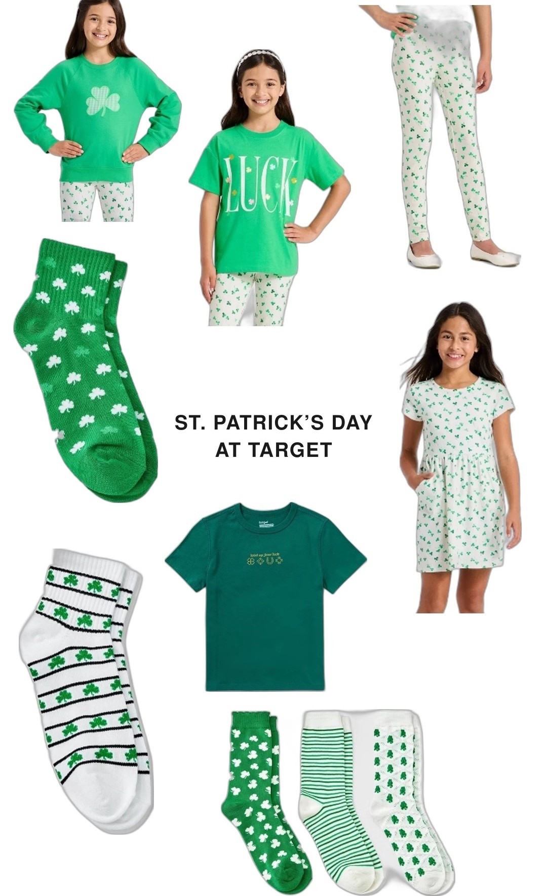 New at Target St. Patrick’s Day fashion 

Graphic. Sweatshirt. T-shirt. Kids. Tween. Women. Green. Luck. Lucky  baby  

#LTKBaby #LTKSeasonal #LTKKids