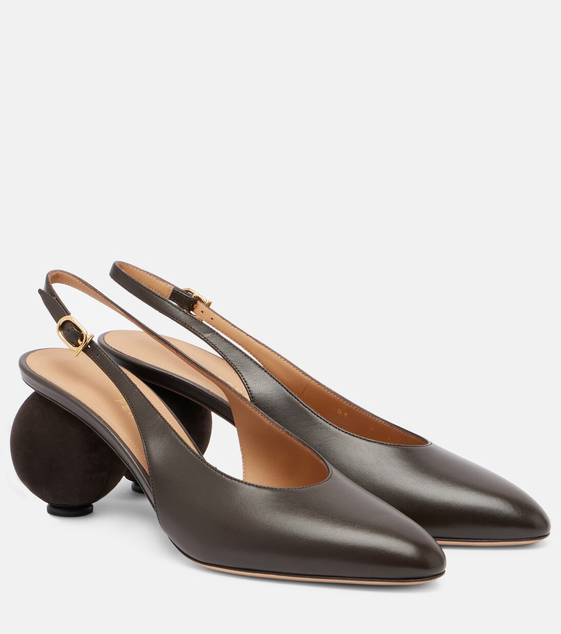 Tessie 70 leather slingback pumps | Mytheresa (INTL)