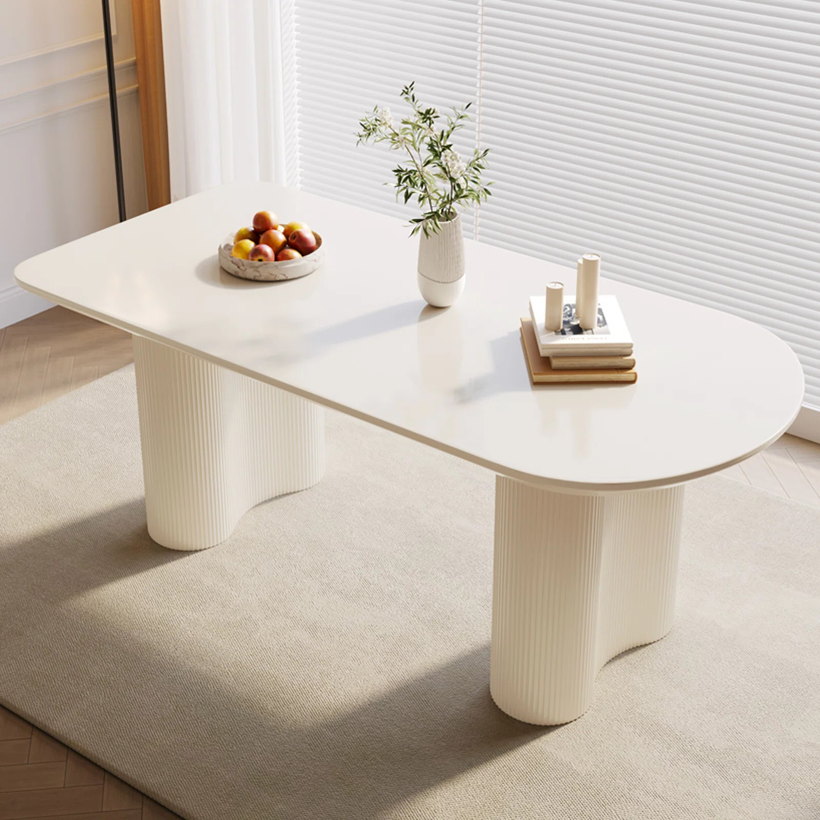 Abishan Indoor Dining Table Modern Kitchen Table | Wayfair North America