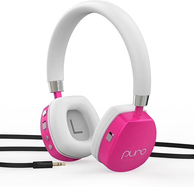 Puro Sound Labs PuroQuiet Plus Volume Limited On-Ear Active Noise Cancelling Bluetooth Headphones... | Amazon (US)
