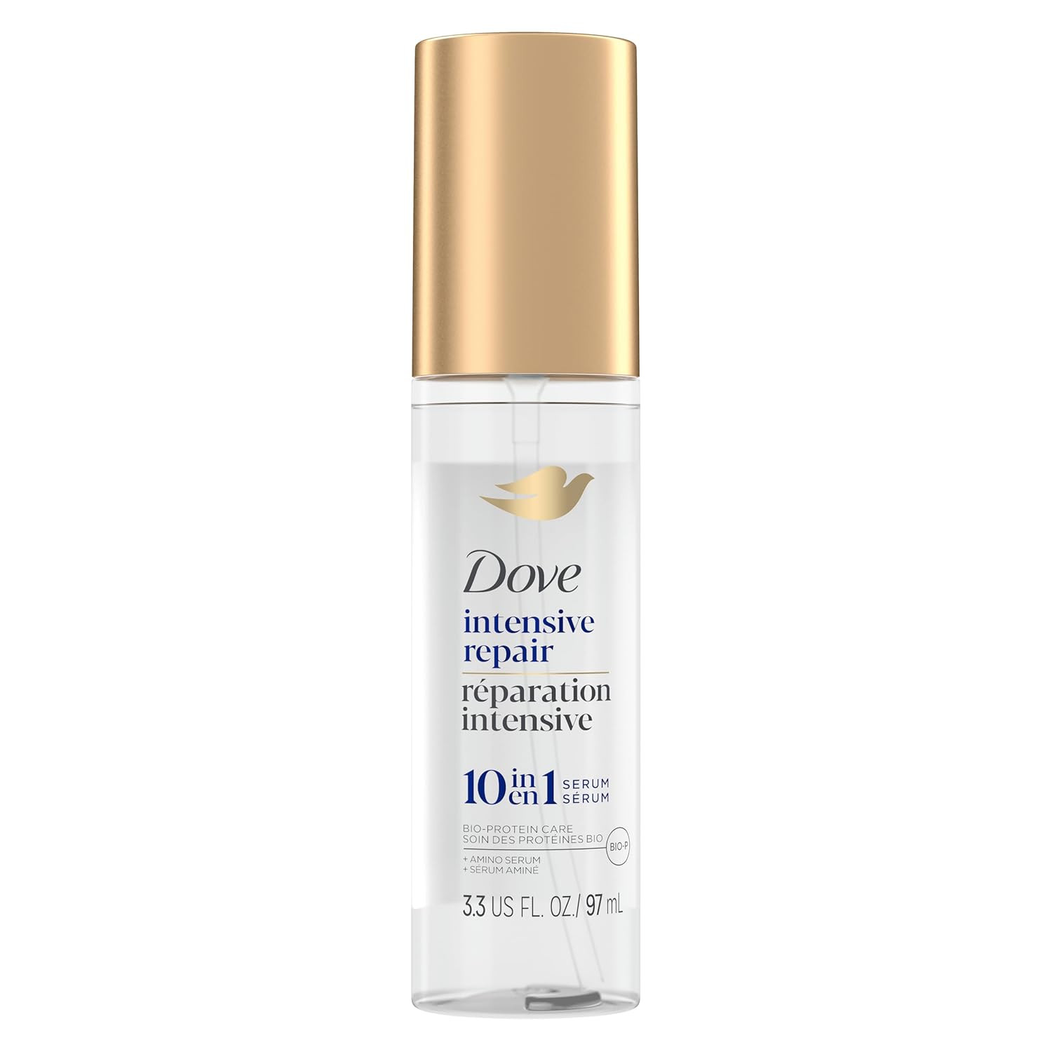 Dove Intensive Repair Amino Serum for Damaged Hair with Bio-Protein Care Technology 3.3 oz | Amazon (US)