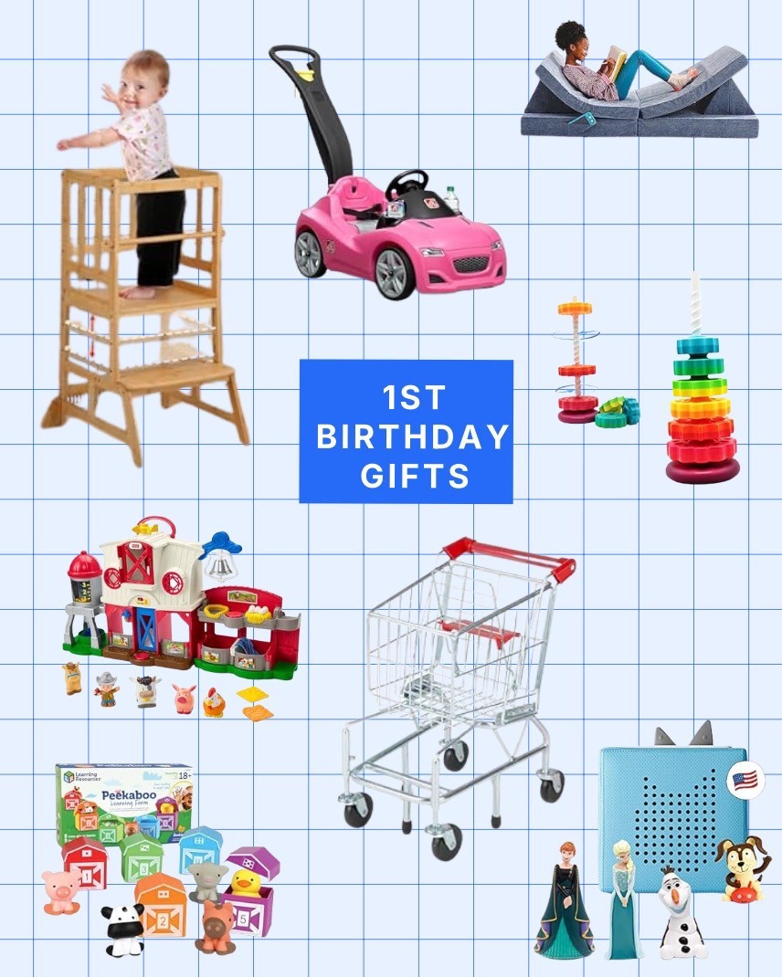 Don’t know what to buy for a one year old? Here are a few things that we have and LOVE! A toddler tower and a tonies box are a must have for us!

#LTKBaby #LTKFamily #LTKKids