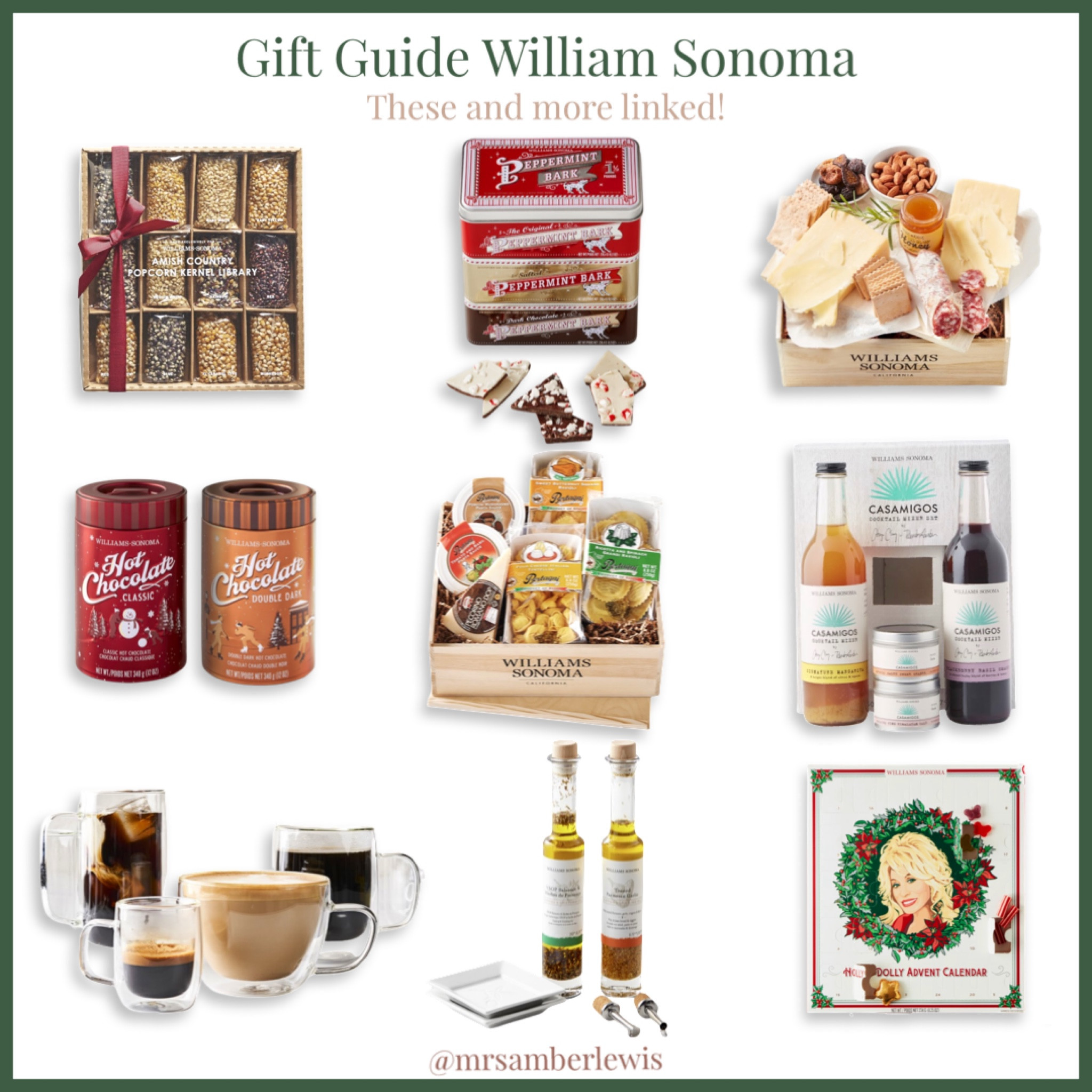 William Sonoma Gift Guide for every budget! Perfect for coworkers, I’m laws, hostess gifts! 

#LTKunder100 #LTKSeasonal #LTKHoliday