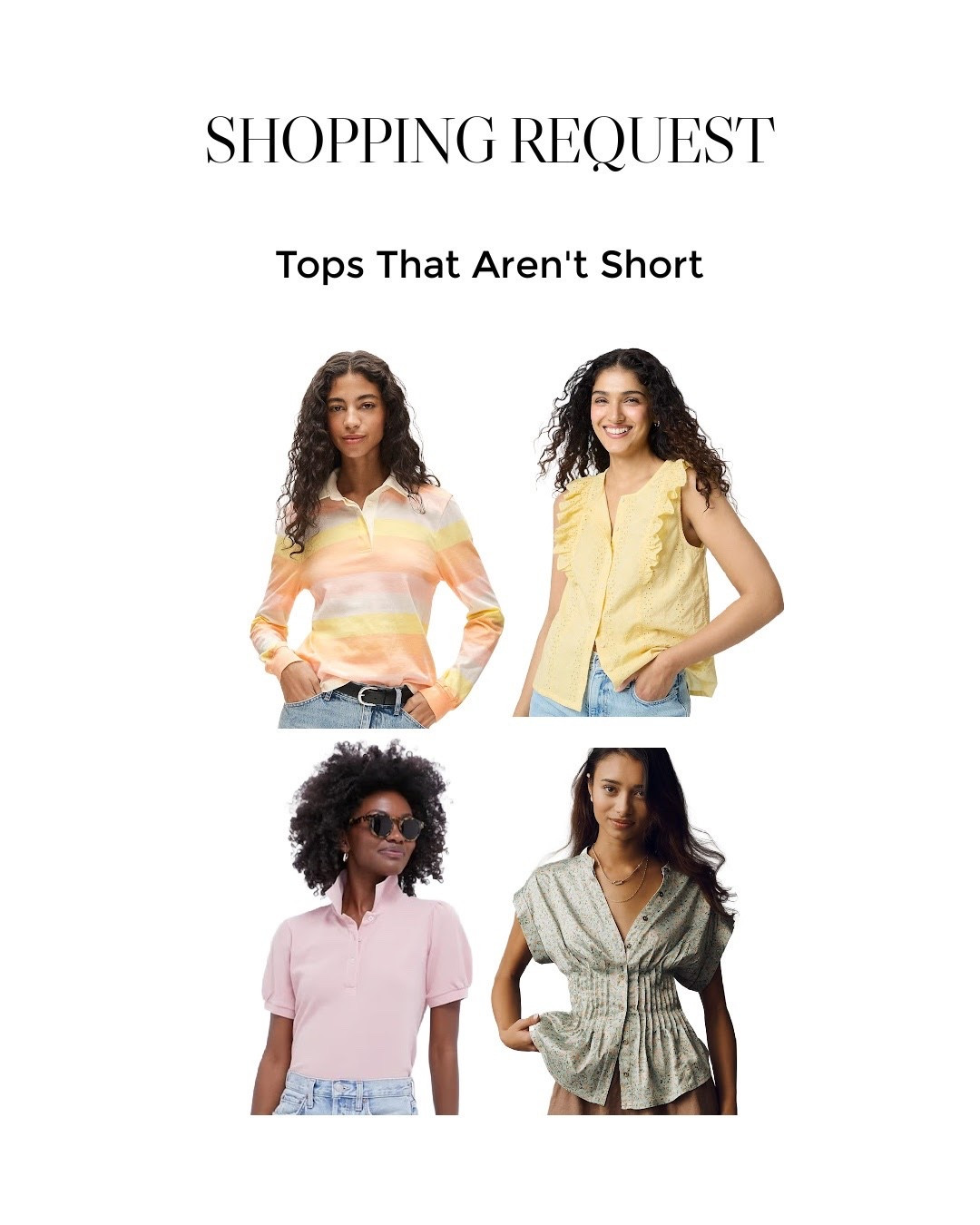 Spring Tops☀️

#LTKSeasonal #LTKOver40