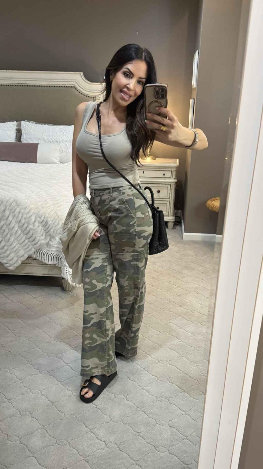 This casual look is such a vibe for spring! 🌿 I am loving these wide-leg camo pants—they’re super comfortable and under $17. Paired with a neutral tank and this lightweight cardigan (under $25!), it’s the perfect easy outfit for running errands or grabbing coffee.
Everything is from Walmart! Check out the details below:
✨ Wide-Leg Camo Pants: Under $17
✨ Crochet Cardigan: Under $25
✨ Neutral Tank: A wardrobe staple!
Would you rock the camo trend this season? Let me know in the comments! 👇
#WalmartFashion #SpringStyle #CamoPants #AffordableOOTD #SpringTransition #WalmartFinds #CasualChic