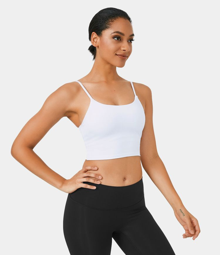 Women’s Basic Padded Workout Cropped Tank Top - Halara | HALARA