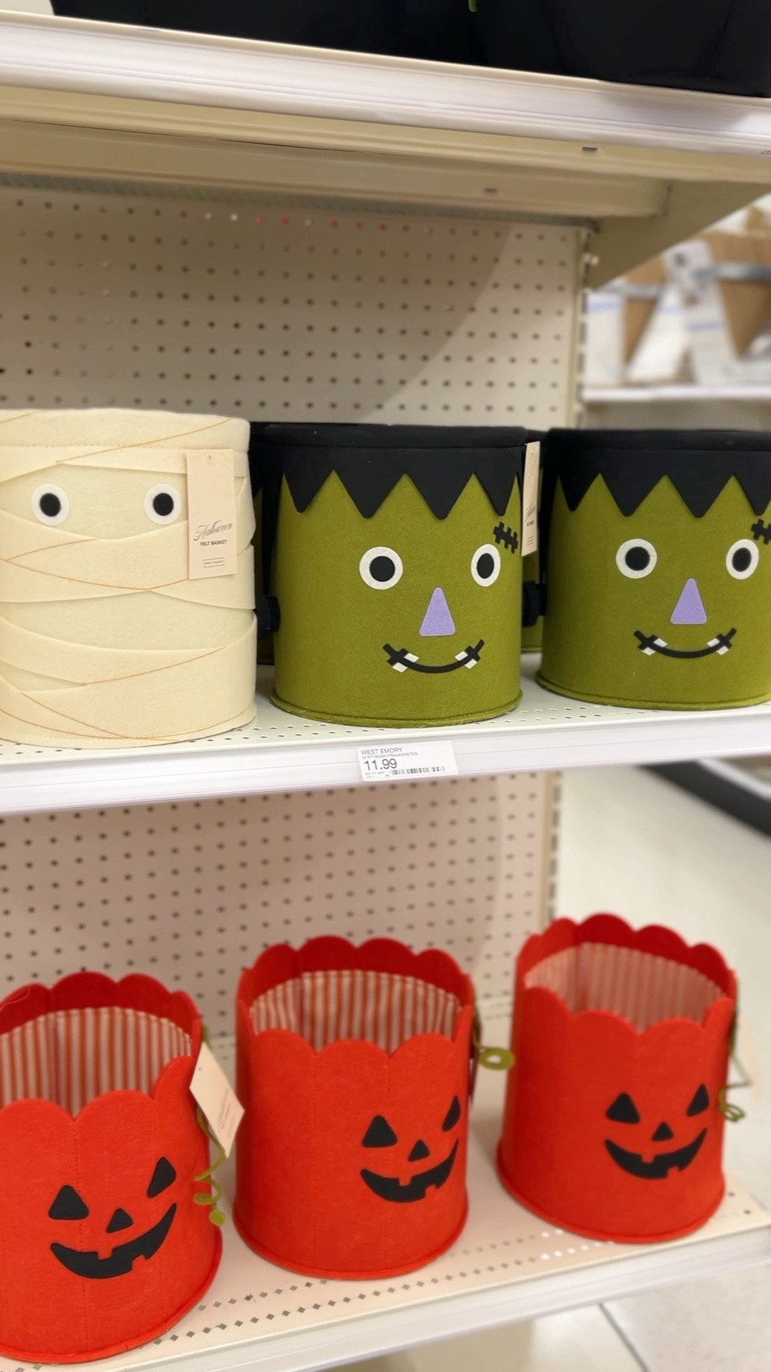 Felt Halloween baskets from Target 

Boo basket, Target finds, new arrivals

#LTKKids #LTKHome #LTKmomlife