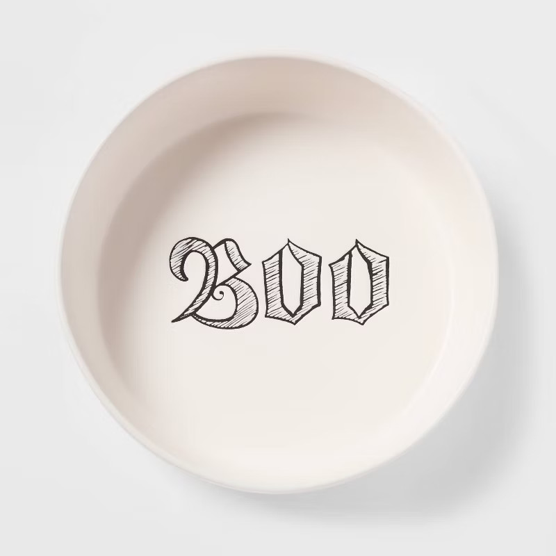 213oz Stoneware 'Boo' Serving Bowl - Threshold™ | Target