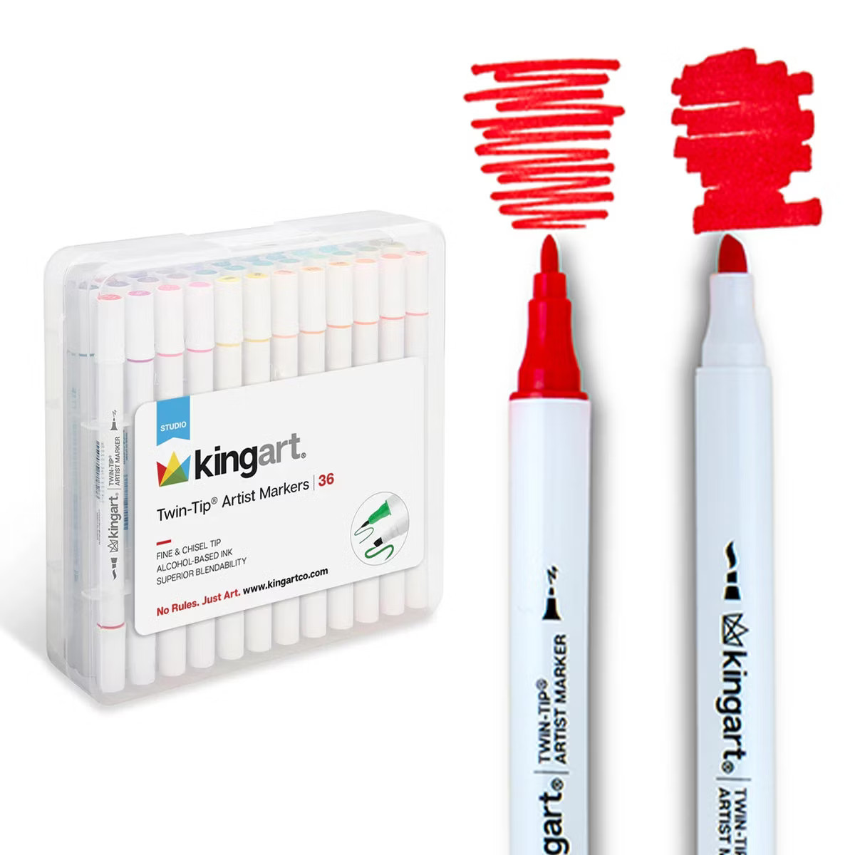 KINGART Twin-Tip Sketch Markers 36 Colors | Target