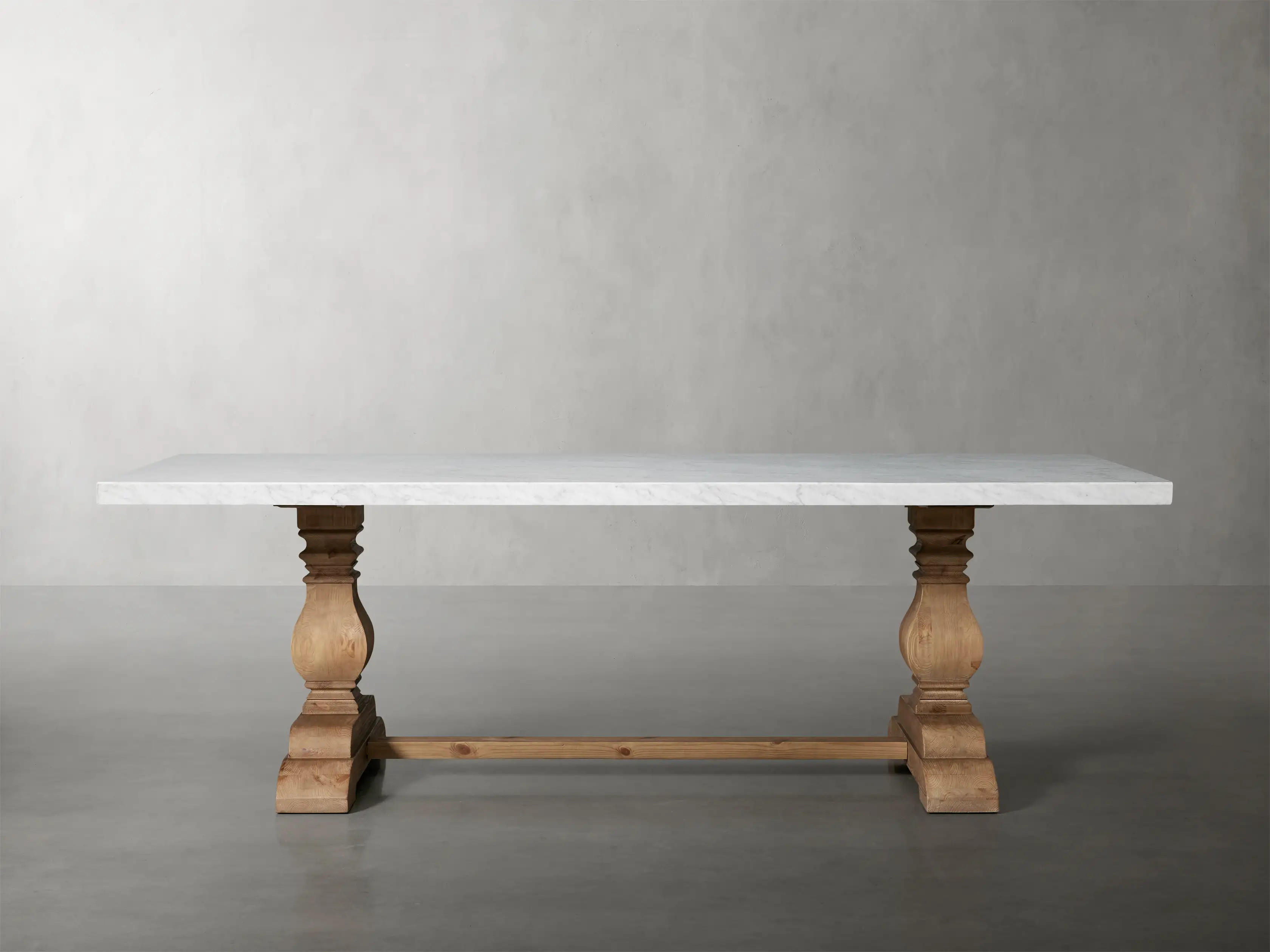 Kensington Stone Top Dining Table | Arhaus