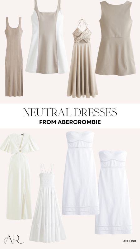 Neutral Abercrombie dress finds!

Casual dress, spring dress, summer dresses, white dresses, brown dresses, cream dresses  

#LTKfindsunder100 #LTKstyletip #LTKSeasonal