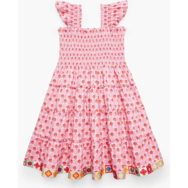 Hill House Home | The Tiny Ellie Nap Dress, (Pink Cala Check, Size 8Y) | Maisonette | Maisonette