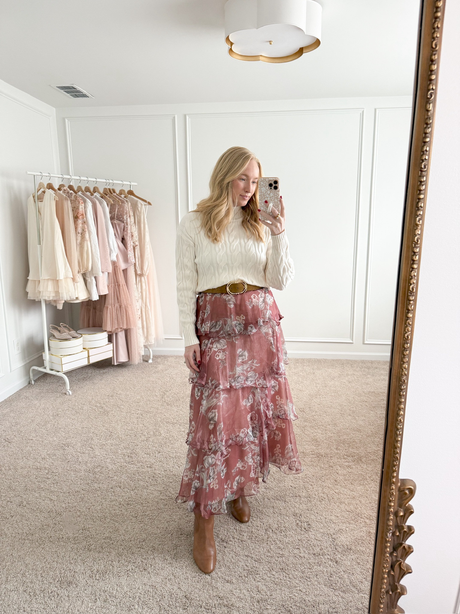 I think I found my Thanksgiving outfit and guess what?! It’s all from Amazon! This gorgeous maxi skirt will sell out, so don’t wait on it! I have it paired with an Amazon turtleneck sweater and knee high boots. Wearing size medium in the skirt and size small in the sweater. Thanksgiving outfits // elevated fall outfits // holiday outfits // Amazon finds // Amazon fashion 


#LTKSeasonal #LTKStyleTip #LTKHoliday