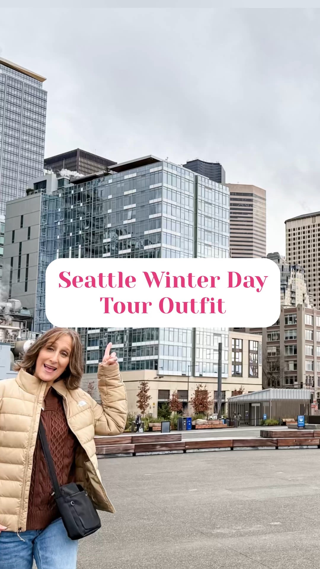 Winter day in Seattle is comfortable in layers | 5’3” wearing small and size 26 jeans 👖 

#LTKTravel #LTKPetite