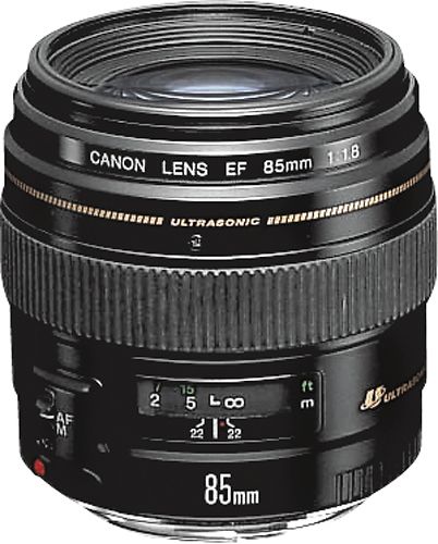 Canon EF 85mm f/1.8 USM Medium Telephoto Lens Black 2519A003 - Best Buy | Best Buy U.S.