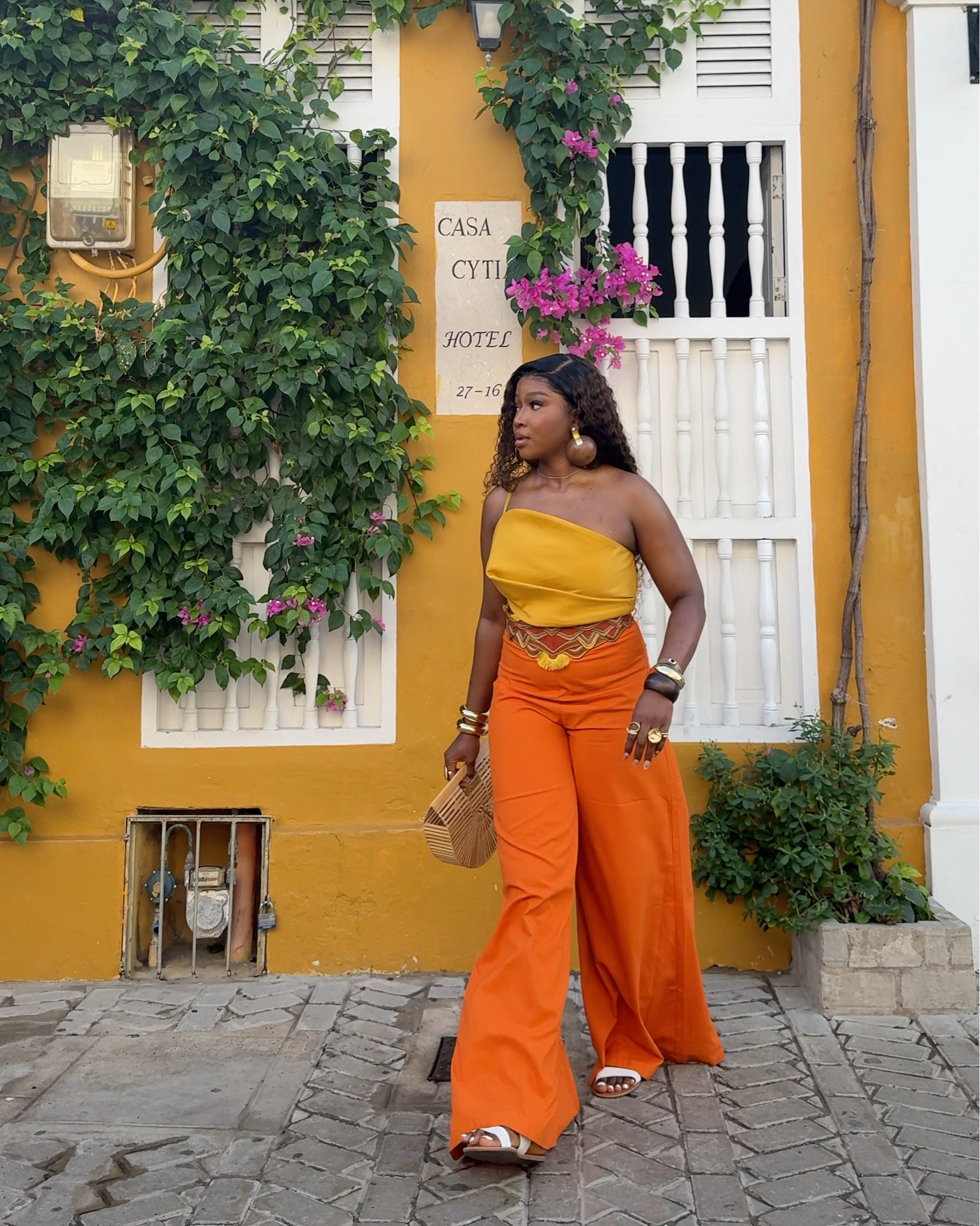 Sunset inspired colorful vacation look 
Top: Hanifa
Pants: Andreaiyamah
Bag: cult Gaia 


#LTKSeasonal #LTKStyleTip #LTKHoliday