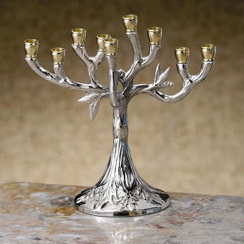 Tree Design Menorah | Wayfair North America