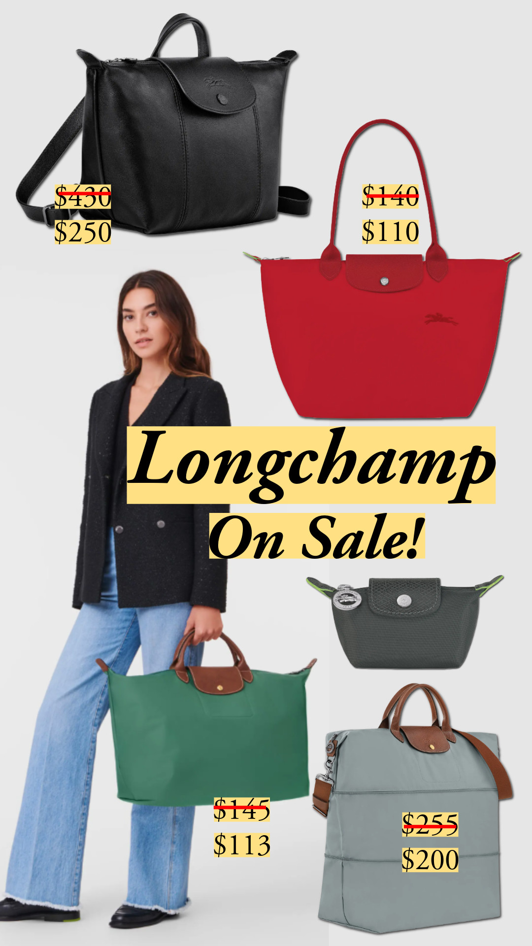 Longchamp on sale! 

 #LTKGiftGuide #LTKHoliday #LTKSaleAlert