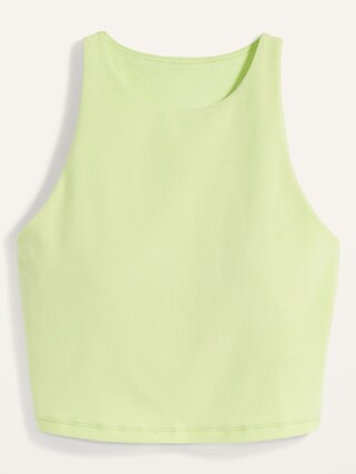 Light Support PowerChill Longline Sports Bra Tank for Women | Old Navy (US)