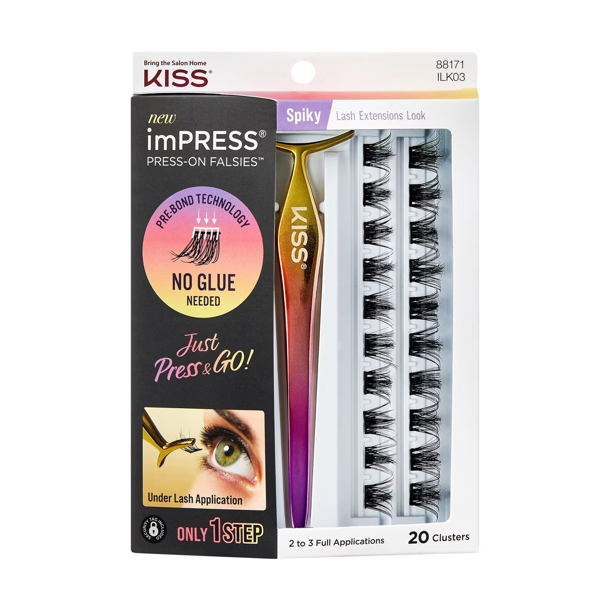 KISS Products No 03 Press on False Eyelash Kit - 21ct | Target