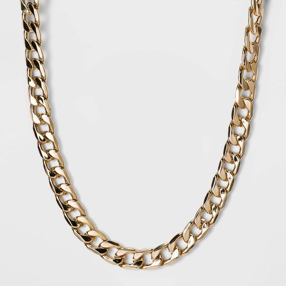SUGARFIX by BaubleBar Chain Statement Necklace - Gold | Target