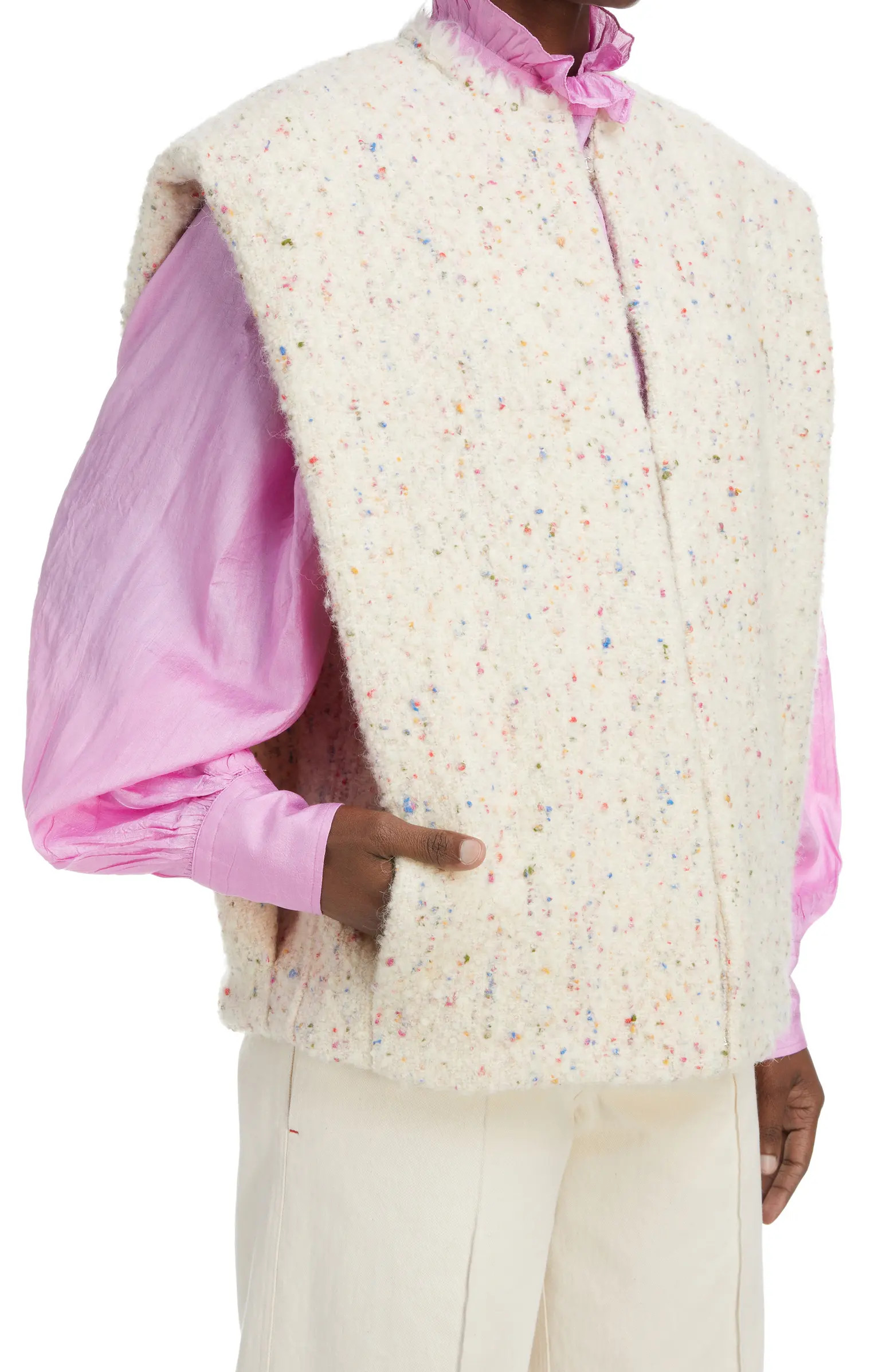 Isabel Marant Gwendazi Bouclé Vest | Nordstrom | Nordstrom