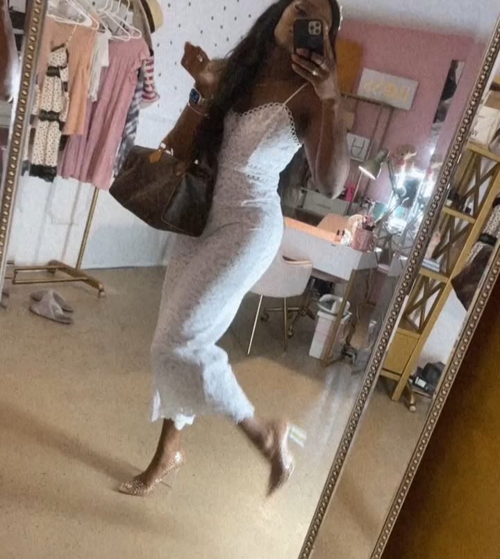 The cutest lace jumpsuit
Runs tts( wearing M)

#LTKbeauty #LTKunder100