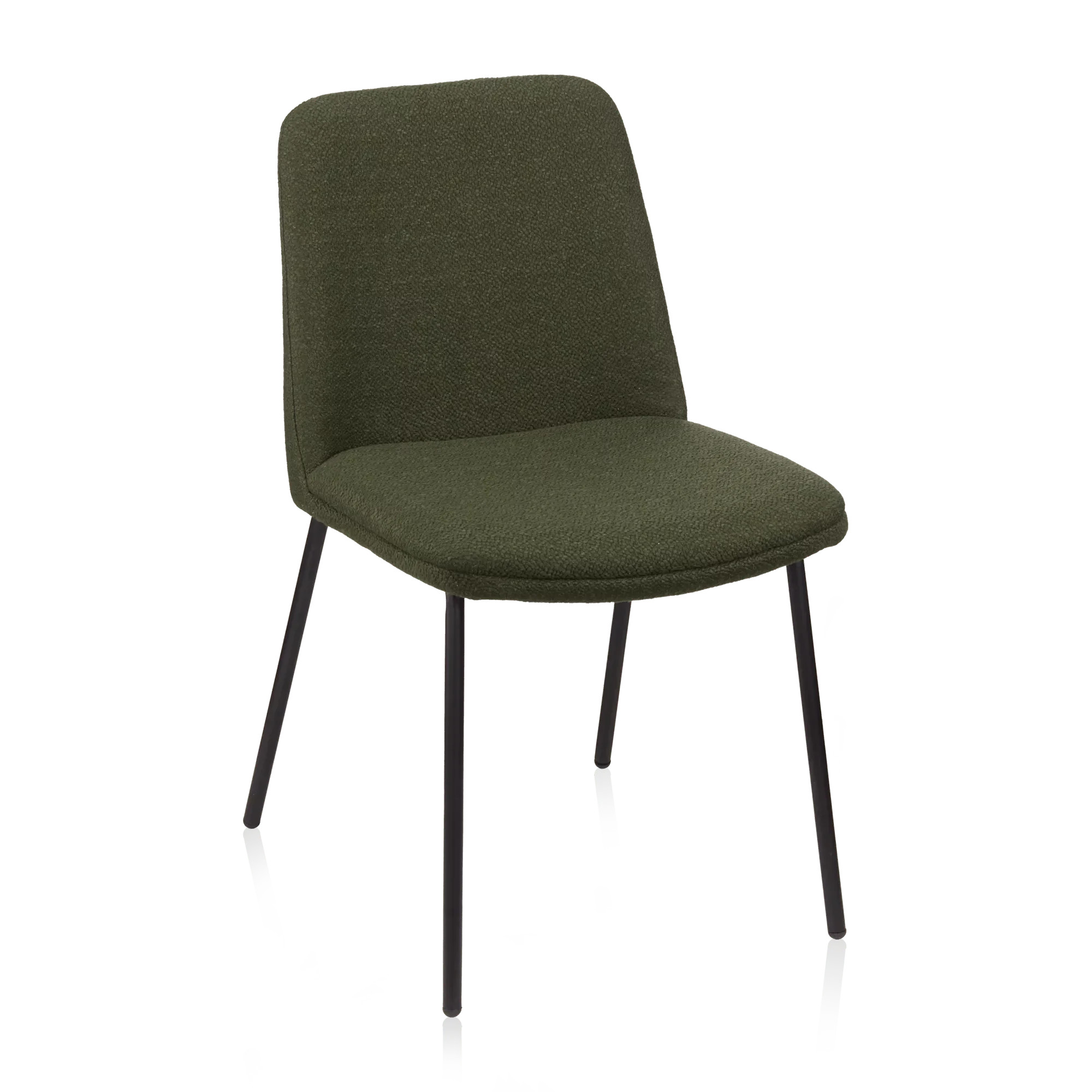 Bouclair Khaki Fabric and Metal Dining Chair | Walmart (CA)
