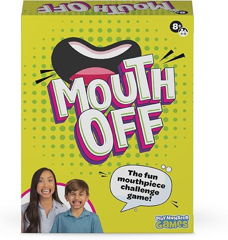 Mouth Off Card Game - Family Games for Kids and Adults, Guess The Phrase Before The Timer Runs Ou... | Amazon (US)