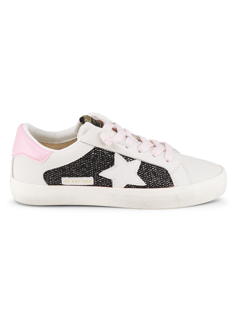 Vintage Havana Women's Snake-Embossed Leather Sneakers - White Pink - Size 6.5 | Saks Fifth Avenue OFF 5TH