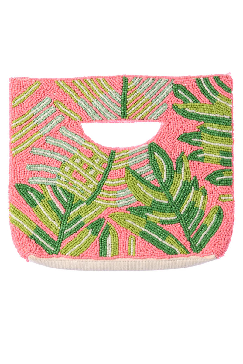 Palm Beach Clutch / Pink | Walker&Wade