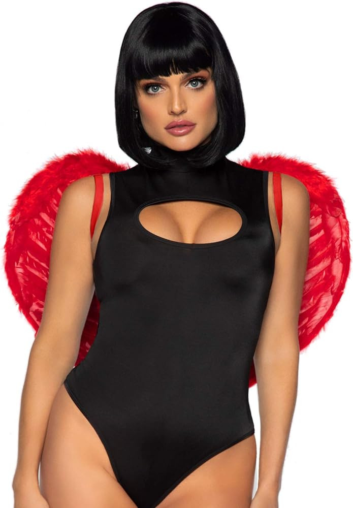 Leg Avenue womens Marabou Trimmed Feather Angel Wings | Amazon (US)