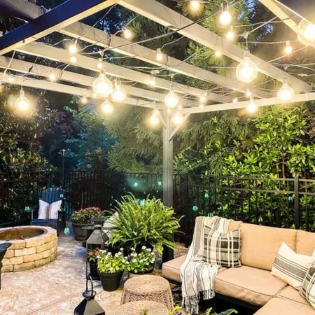 Get ready for outdoor entertaining season. Refresh your patio with new string lights, planters filled with fresh flowers, an outdoor rug, seating, and accessories. 

#LTKSeasonal #LTKstyletip #LTKhome