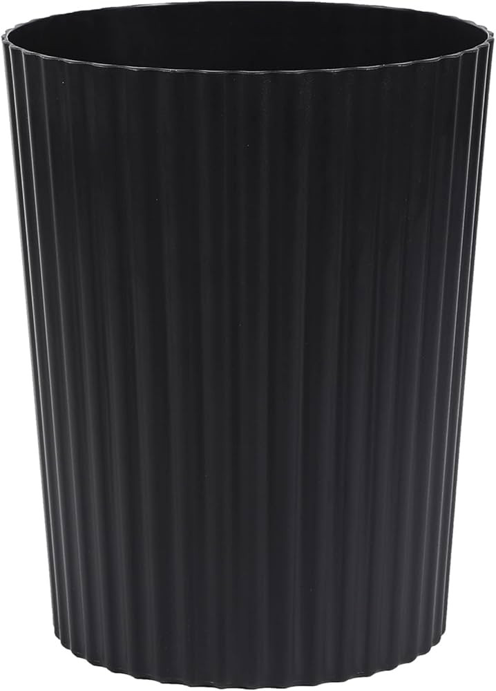 JiatuA Small Trash Can Plastic Wastebasket Round Garbage Container Bin for Bathroom, Kitchen, Bed... | Amazon (US)