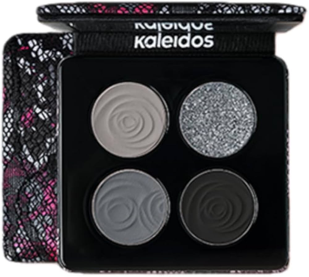 Kaleidos Glitter Eyeshadow Palette, 4 Color High Pigmented Shimmer Eye Shadow Makeup Set with Mat... | Amazon (US)