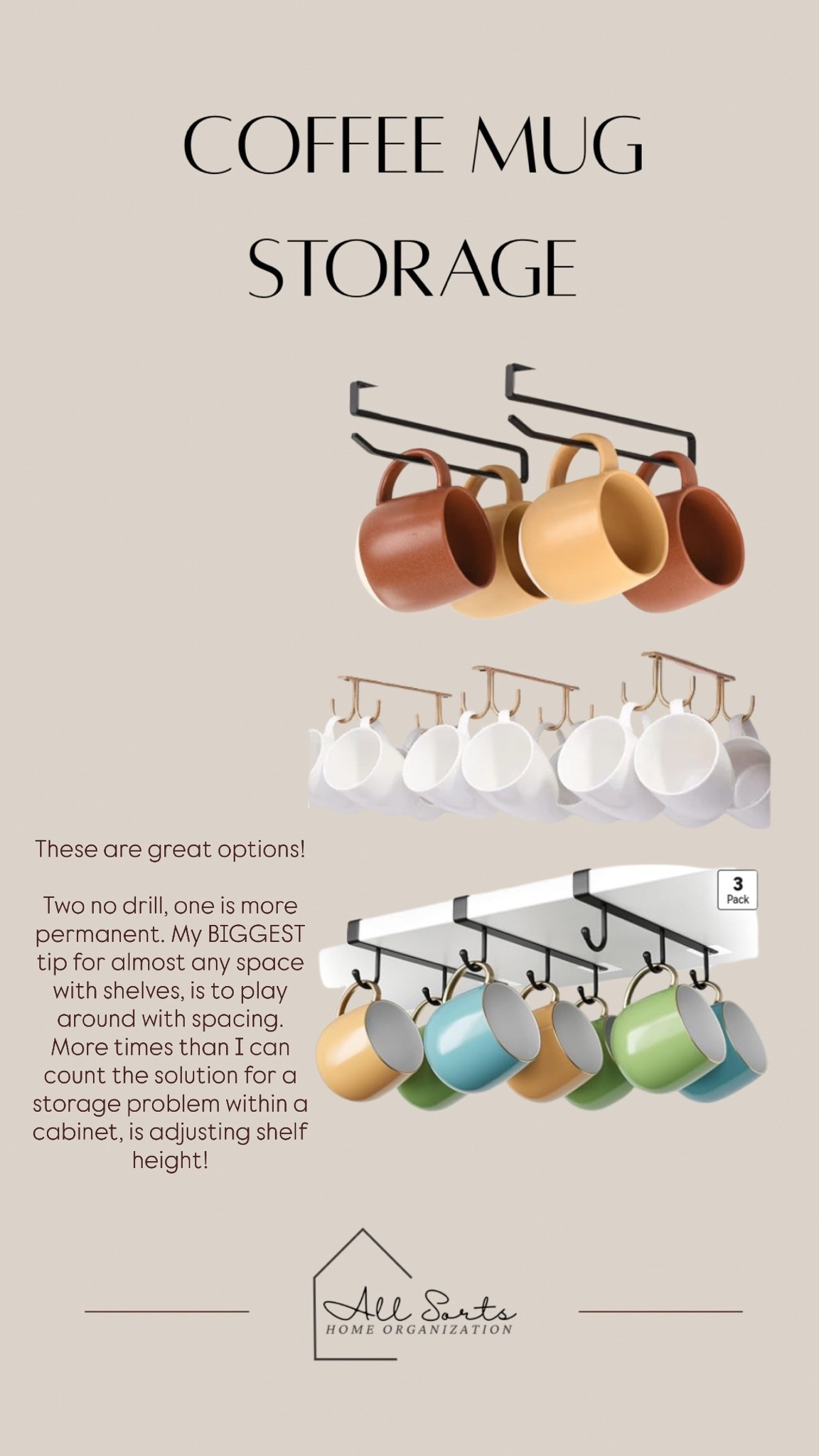 Coffee mug storage!

#LTKHome