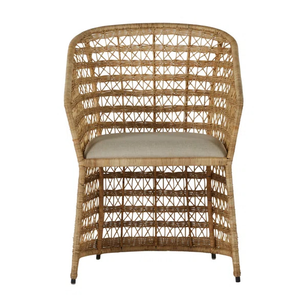 Libby Windsor Back Arm Chair in Beige | Wayfair North America
