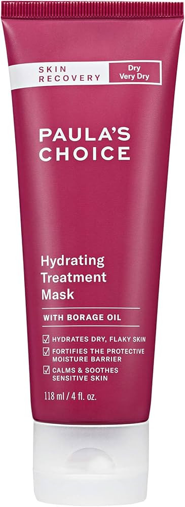 Paula's Choice SKIN RECOVERY Hydrating Treatment Facial Mask, 4 Ounce Bottle, for Extra Dry Skin | Amazon (US)