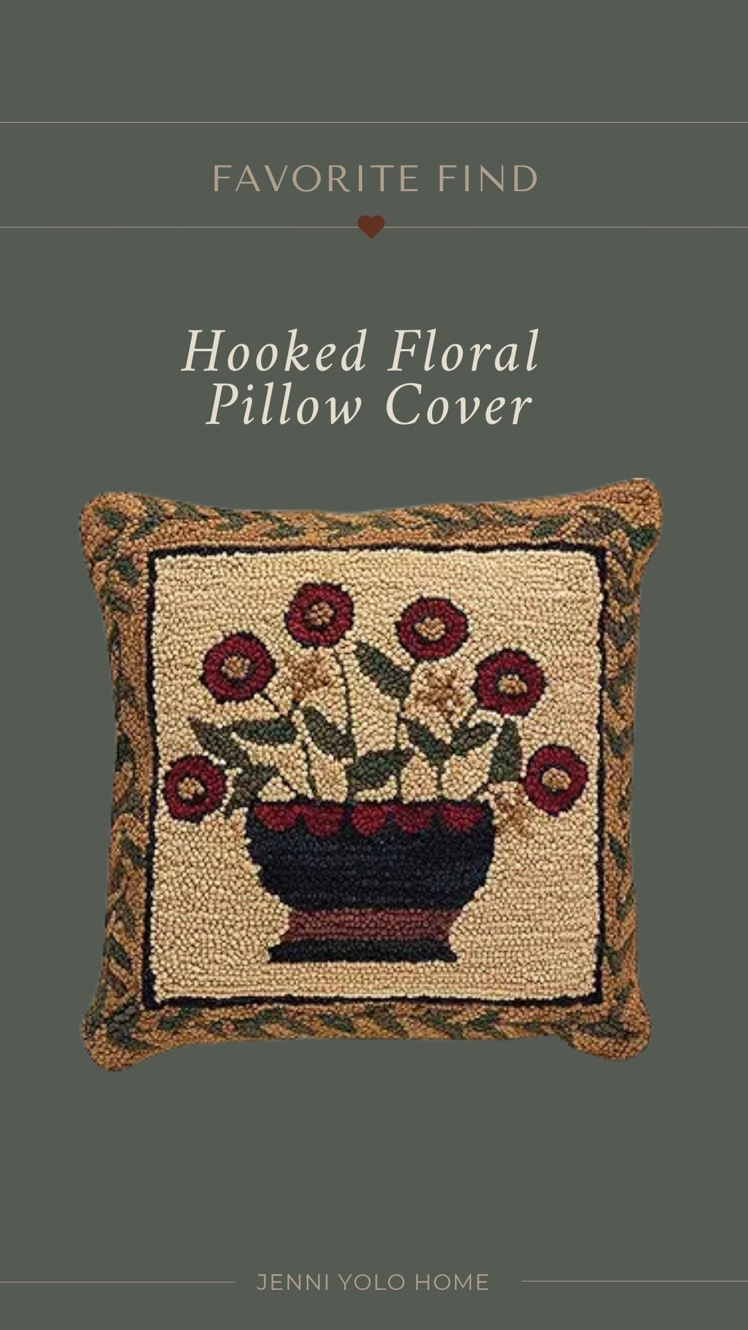 The sweetest hooked floral pillow cover, right?? I love the texture, the vintage inspired floral pattern! I want to try doing a DIY version, but for now this pillow is on my shopping list!

#LTKHome
