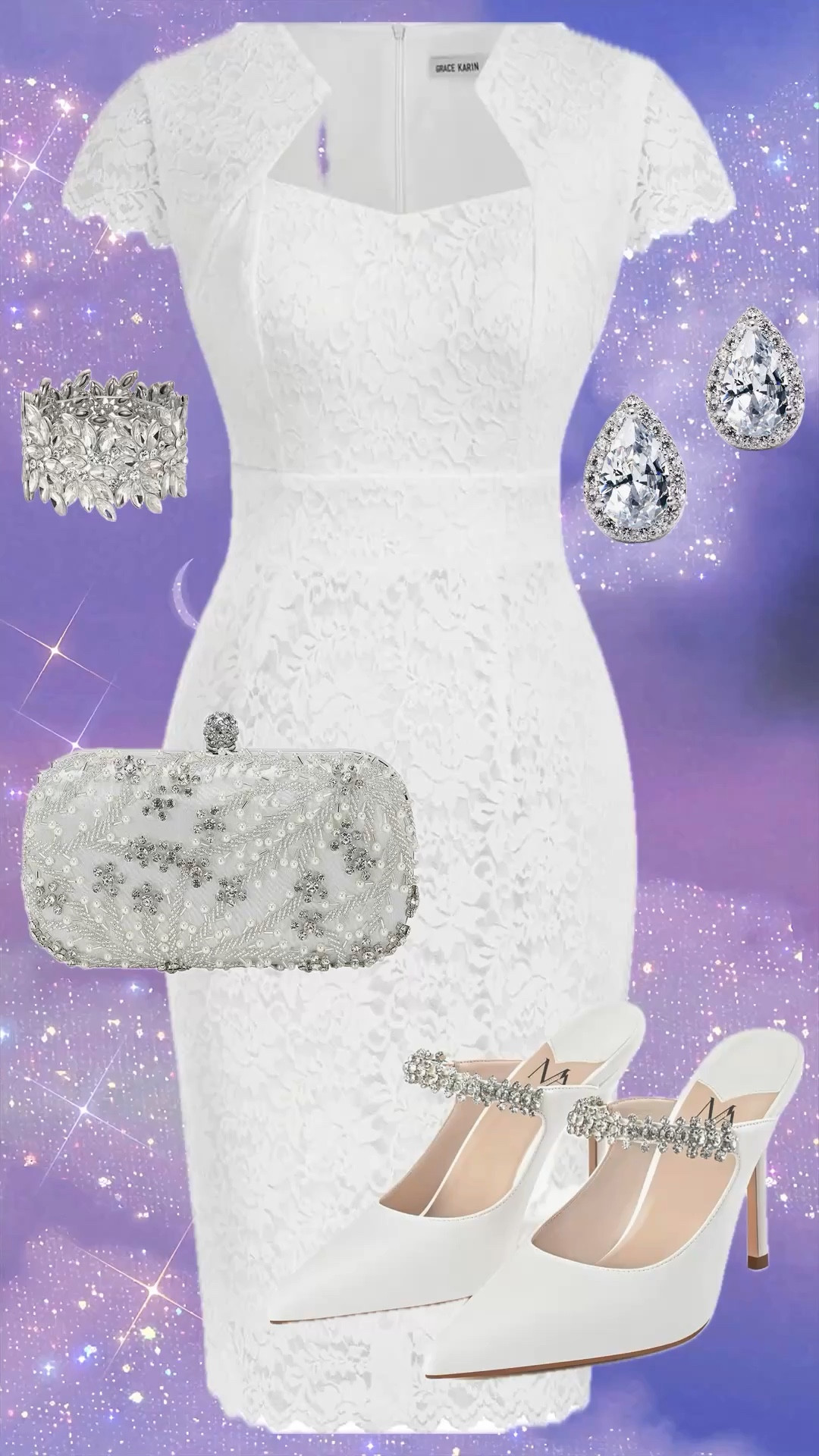 Affordable white and silver outfit idea for the bride to be. All from Amazon.

Date night outfit. White dresses. Bridal shower dresses. Graduation dress. Spring fashion. Engagement party dresses. Rehearsal dinner dresses. Bachelorette party dresses. Reception dresses. After party dresses. Spring wedding. Vacation outfit. Summer wedding.

#LTKSeasonal #LTKWedding