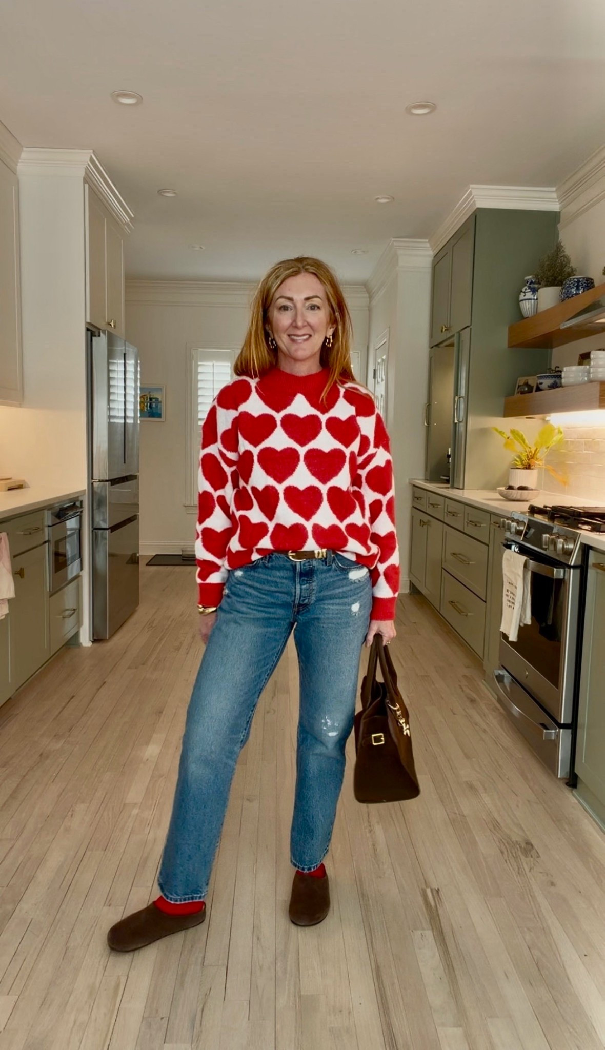 For those who wear their heart on their sleeve ❤️❤️

#LTKValentine #LTKootd #LTKOver40