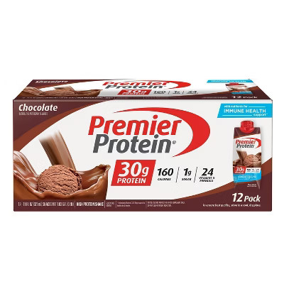 Premier Protein Nutritional Shake - Chocolate - 11 fl oz /12pk | Target